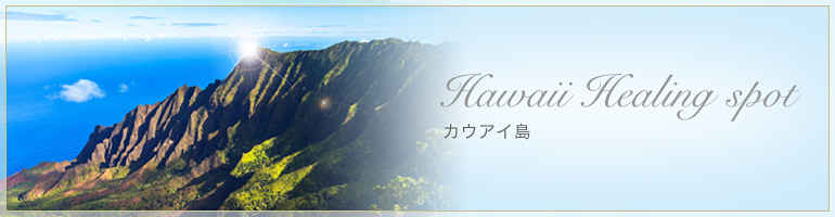 ハワイヒーリングスポット紹介 カウアイ島
